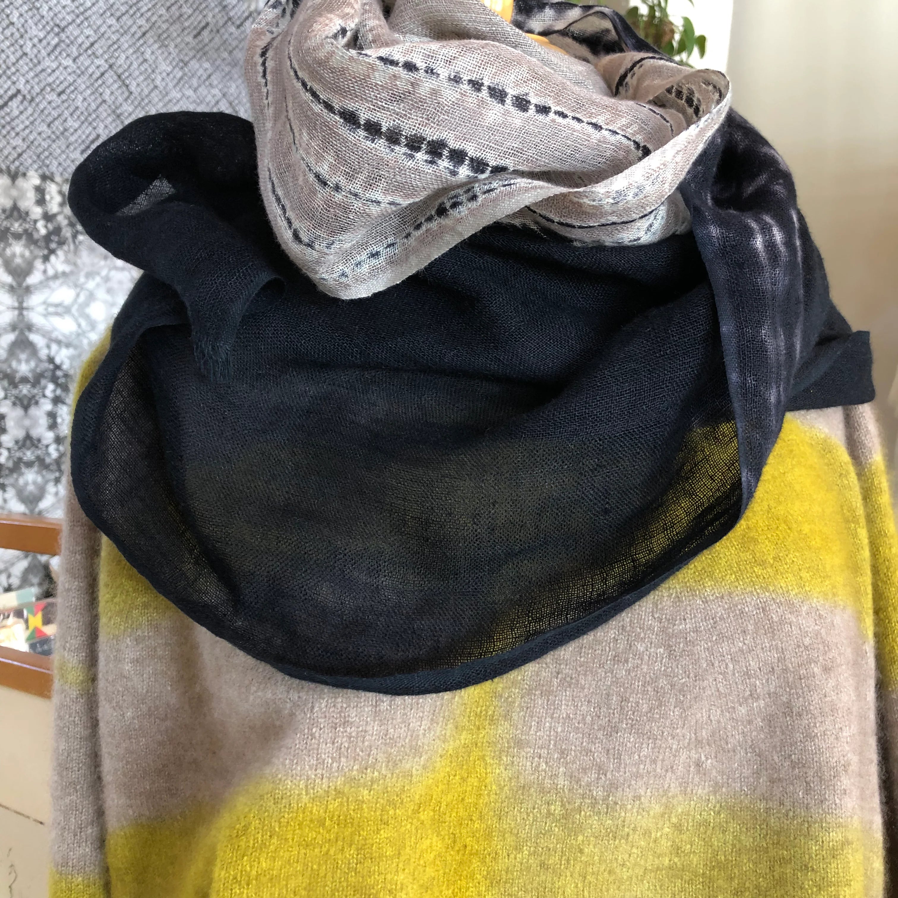 SCARVES AND WRAPS
