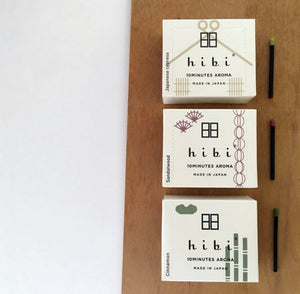 HIBI 10 MINUTE INCENSE TRADITIONAL SCENT - LARGE BOX