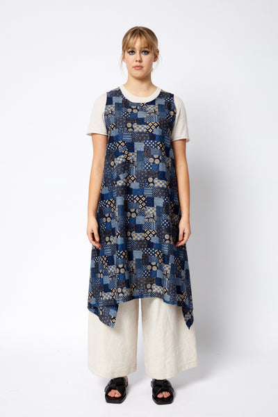 APRON DRESS | SAMPLER SQUARES