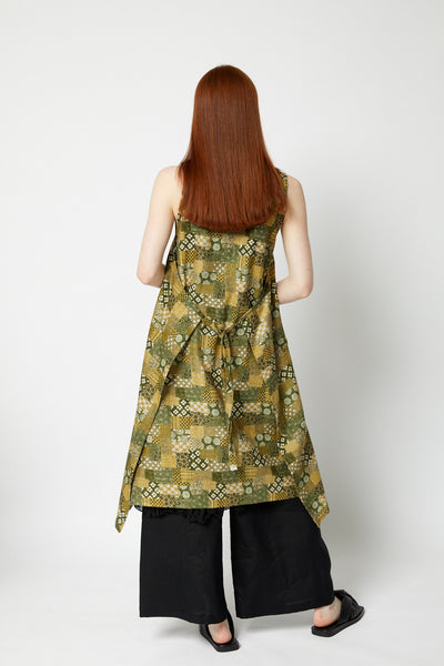 APRON DRESS | SAMPLER SQUARES
