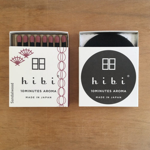 HIBI 10 MINUTE INCENSE TRADITIONAL SCENT-SMALL BOX