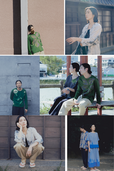 SILKY COTTON DRESS | MAKIAGE SHIBORI