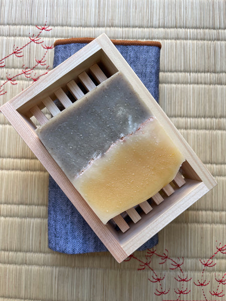 JAPANESE CYPRESS SOAP DISH
